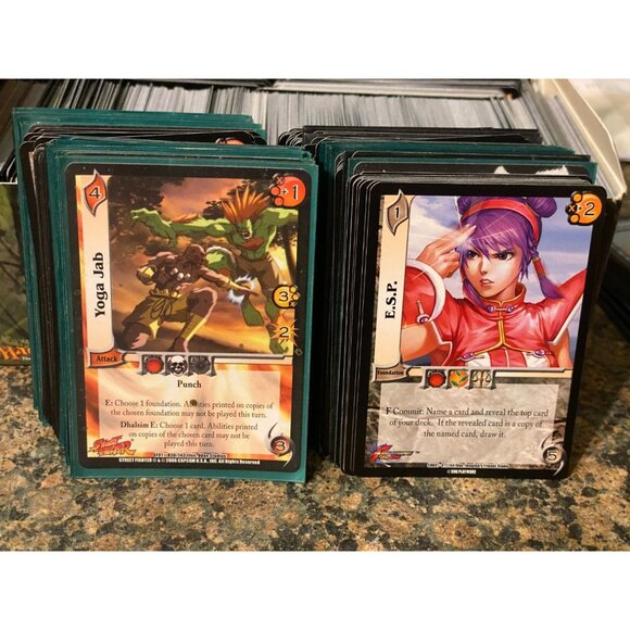 2006 Capcom Universal Fighting System: Street Fighter Soul Calibur Trading Cards - Picture 11 of 13